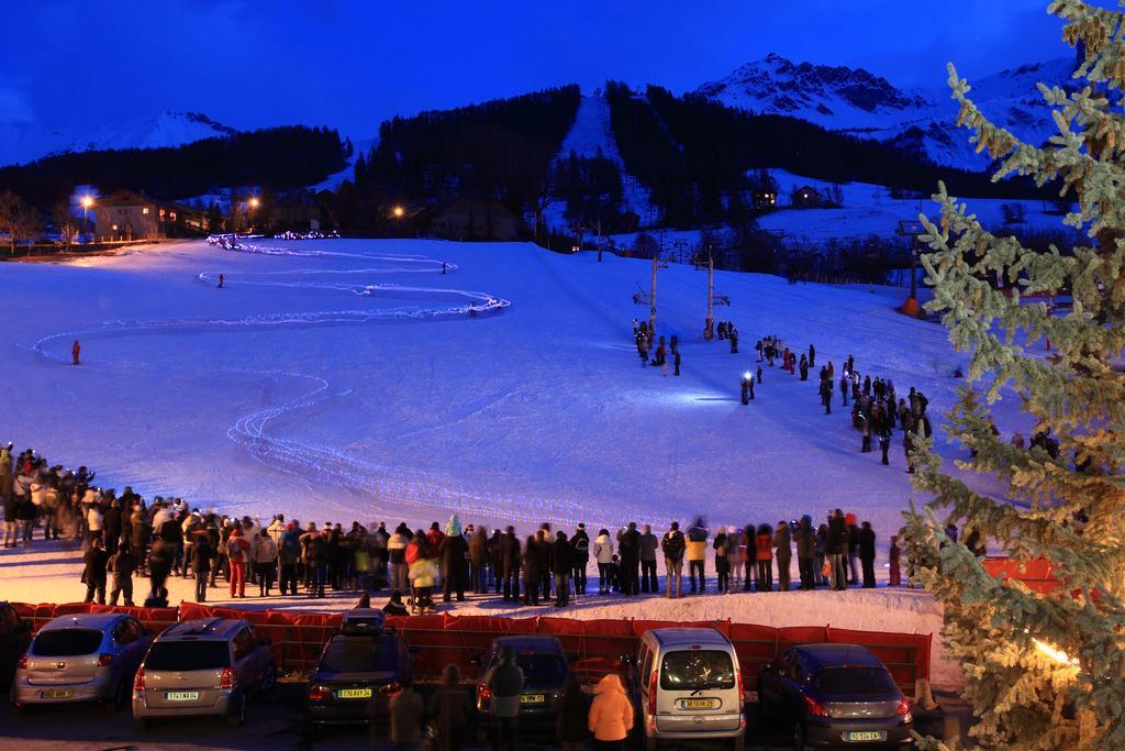 Hotel Soleil Des Neiges Le Sauze Exterior foto